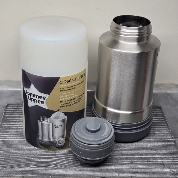 Tommee Tippee Travel Bottle & Food Warmer Thermal Insulated Closer to Nature NEW - Picture 3 of 12